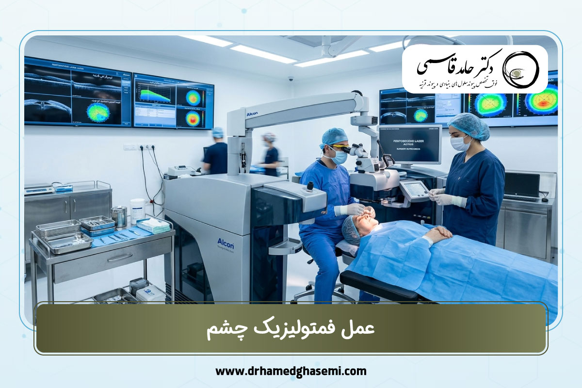 عمل فمتولیزیک چشم